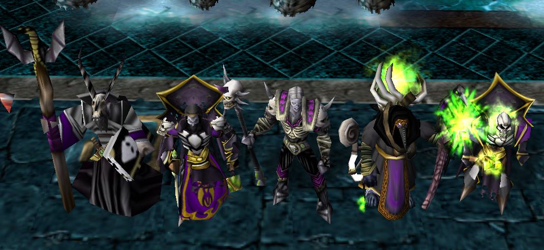 Scourge Caster Units