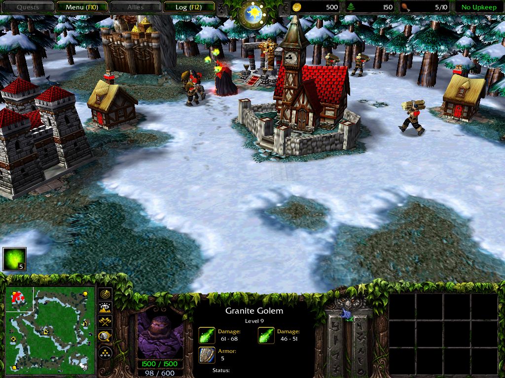 Screenshot 1 - Frosty Woods