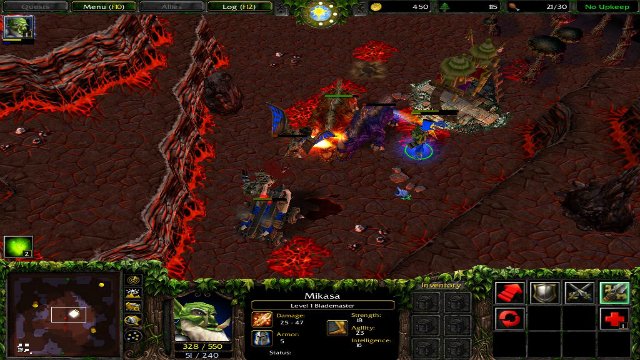 ScreenShot ManaBars in action