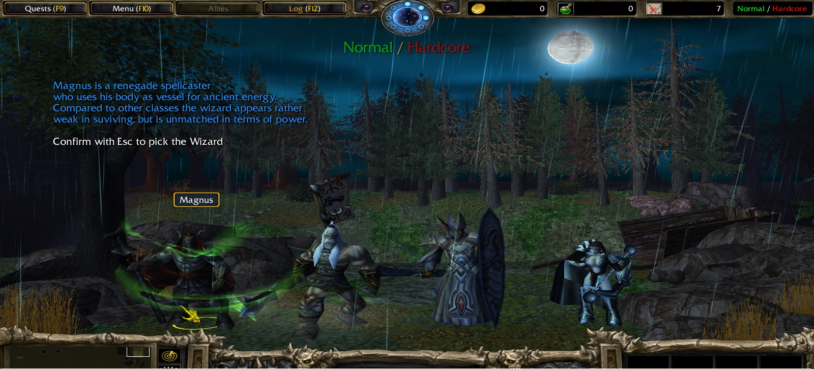 Screenshot   Pick Menu