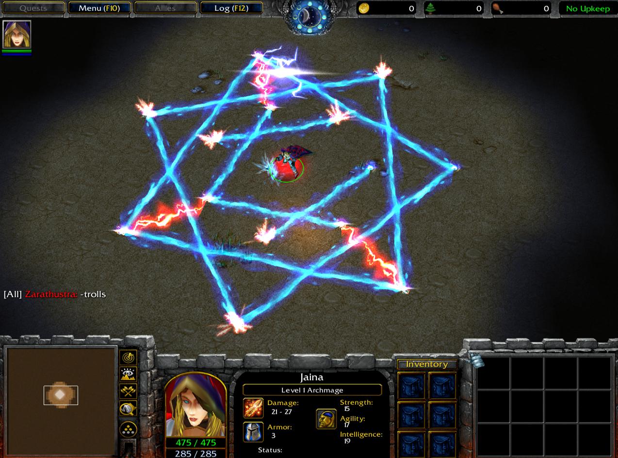Second execution of "discordance" spell for a unit.