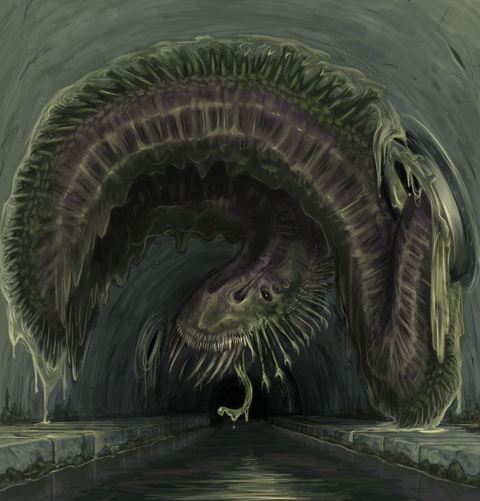 Sewer Beast   Lizzy John