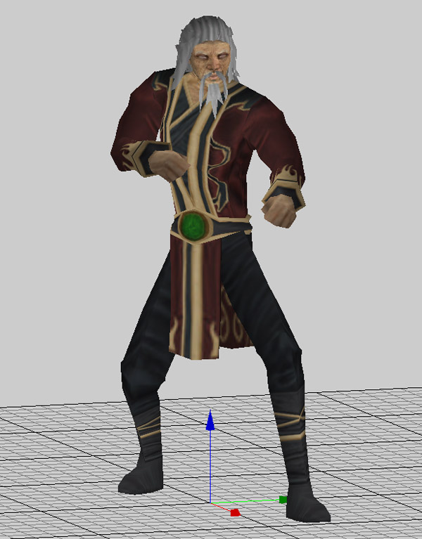 Shang Tsung requested by my mate Andrew, animations are based on the Skills of his Project.
Used for him a Base Mesh I made out of NeilCatorce models