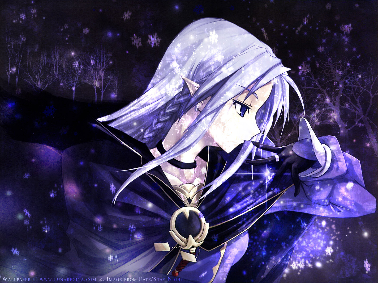 she's from Fate/Stay Night ^^