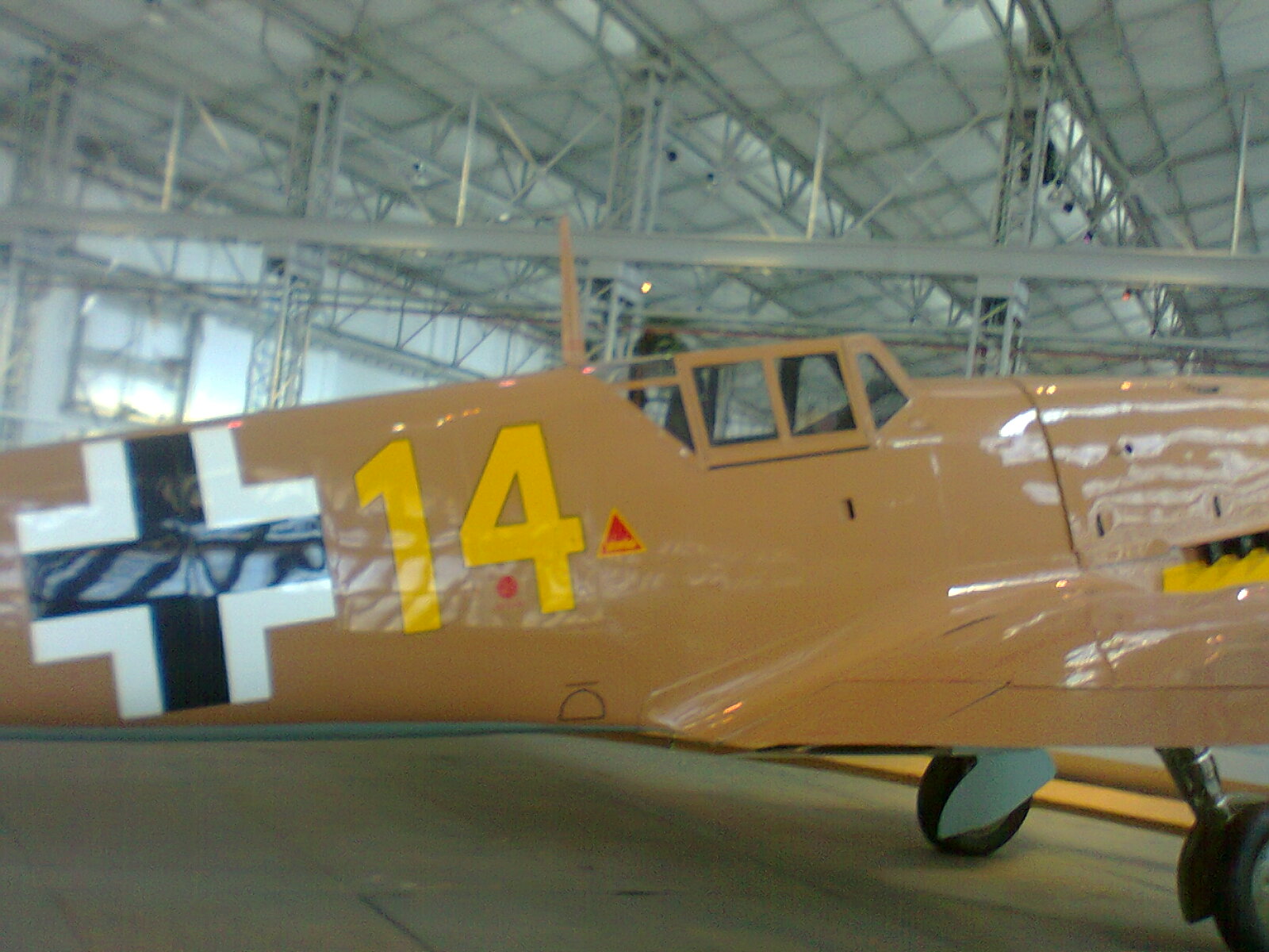 Side view of the BF-109 G2.