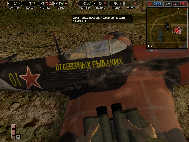 Side writing in a Soviet Yak-9. If someone can read Russian, I would be thankful if you translate it to English.

~Took from Battlegroup 42, a mod f