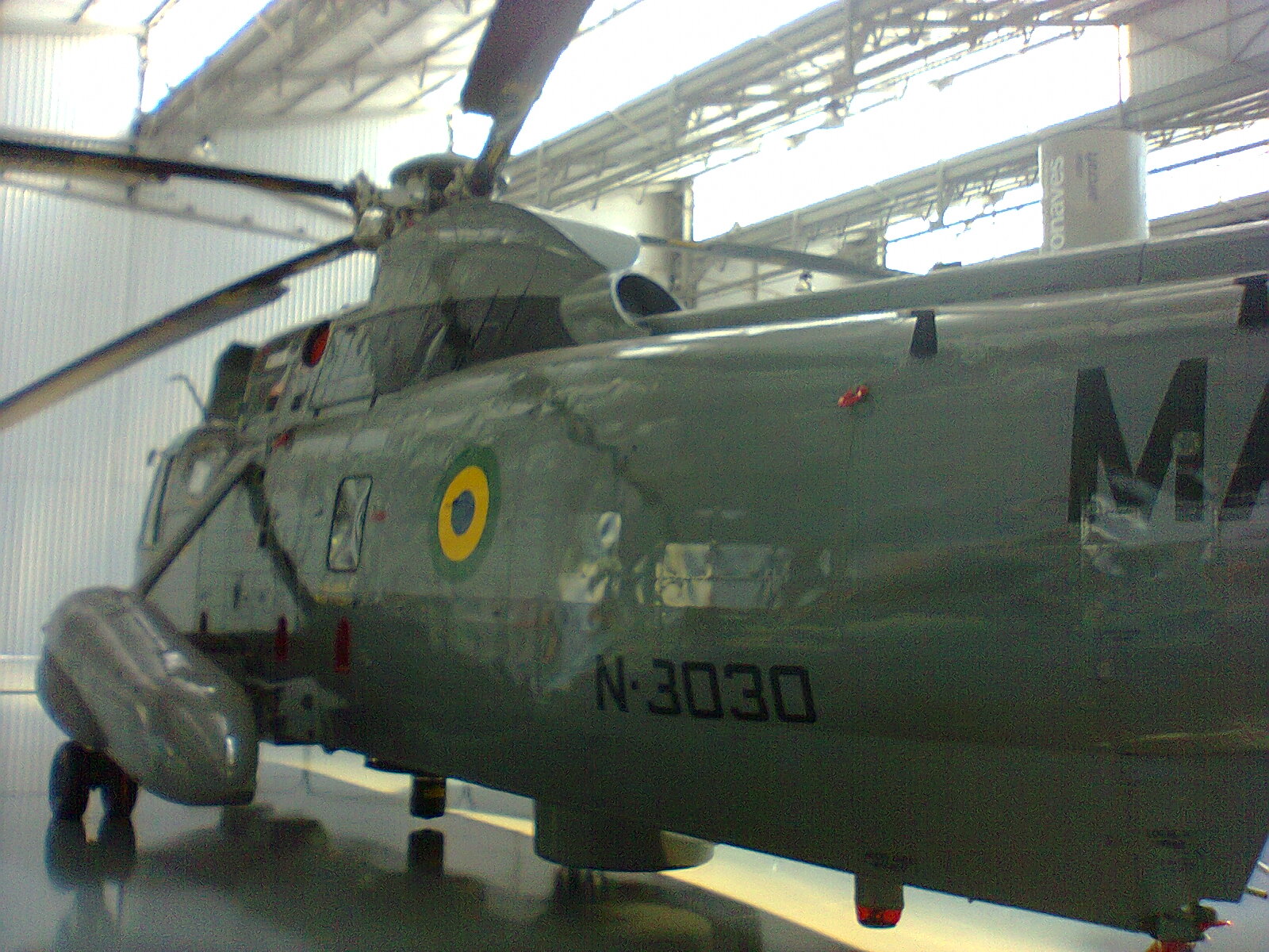 Sikorsky SH-3 Sea King.