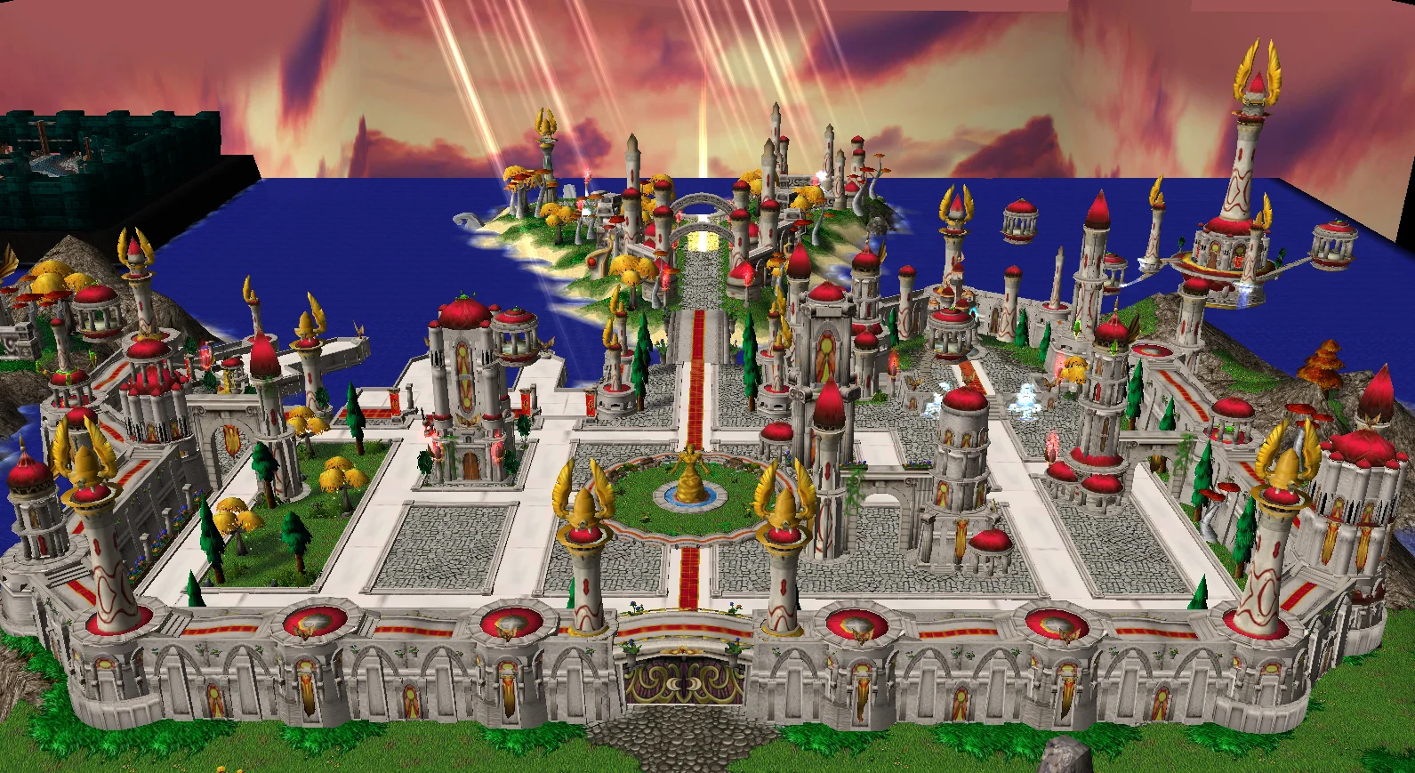 Silvermoon City (Front View) WIP