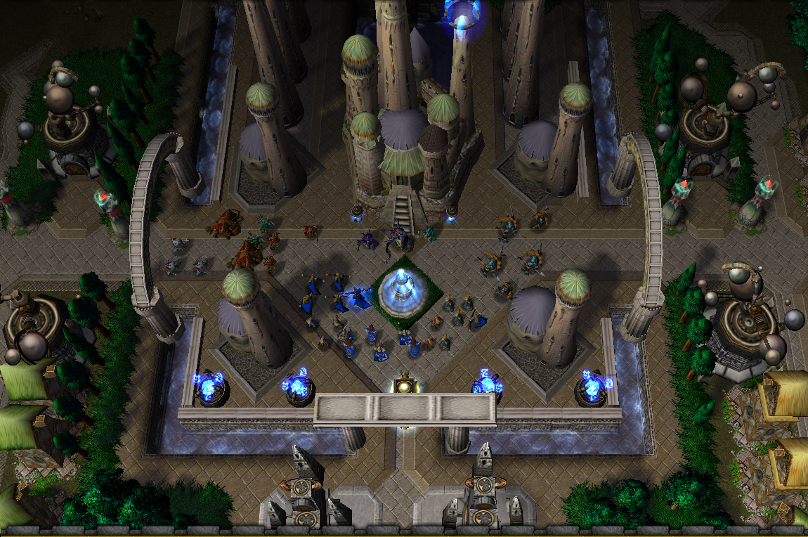 "Silvermoon Reconstruction" 

With the plague of wretched successfully stopped by brave fanatics of Sea Legion, soldiers of Empire and White Elves c