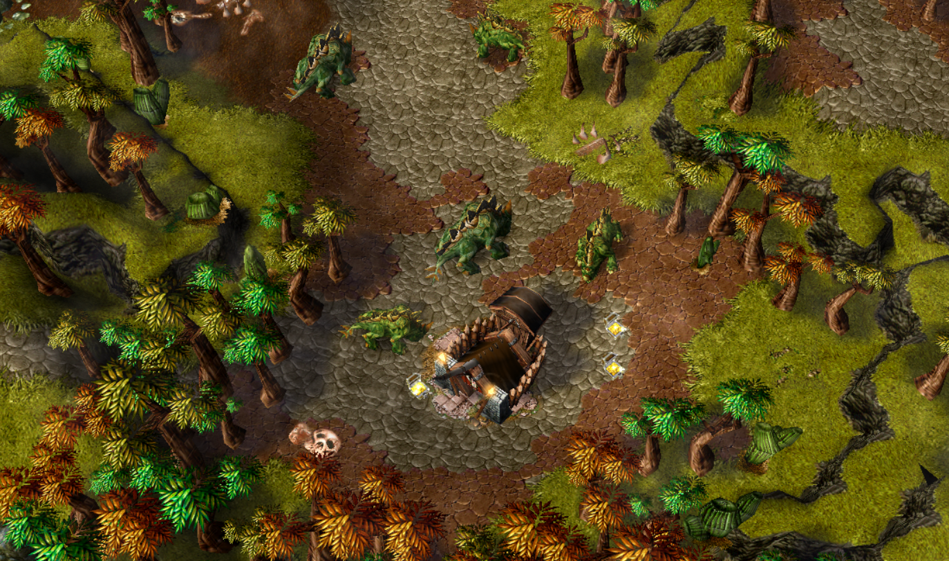 Simple recoloring of grass gives Barrens so much new personality