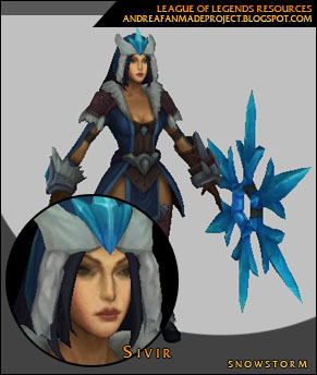 Sivir Snowstorm Skin