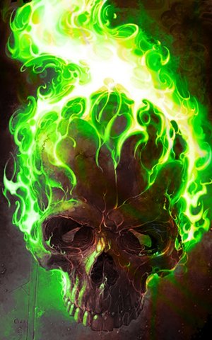 Skull Flame