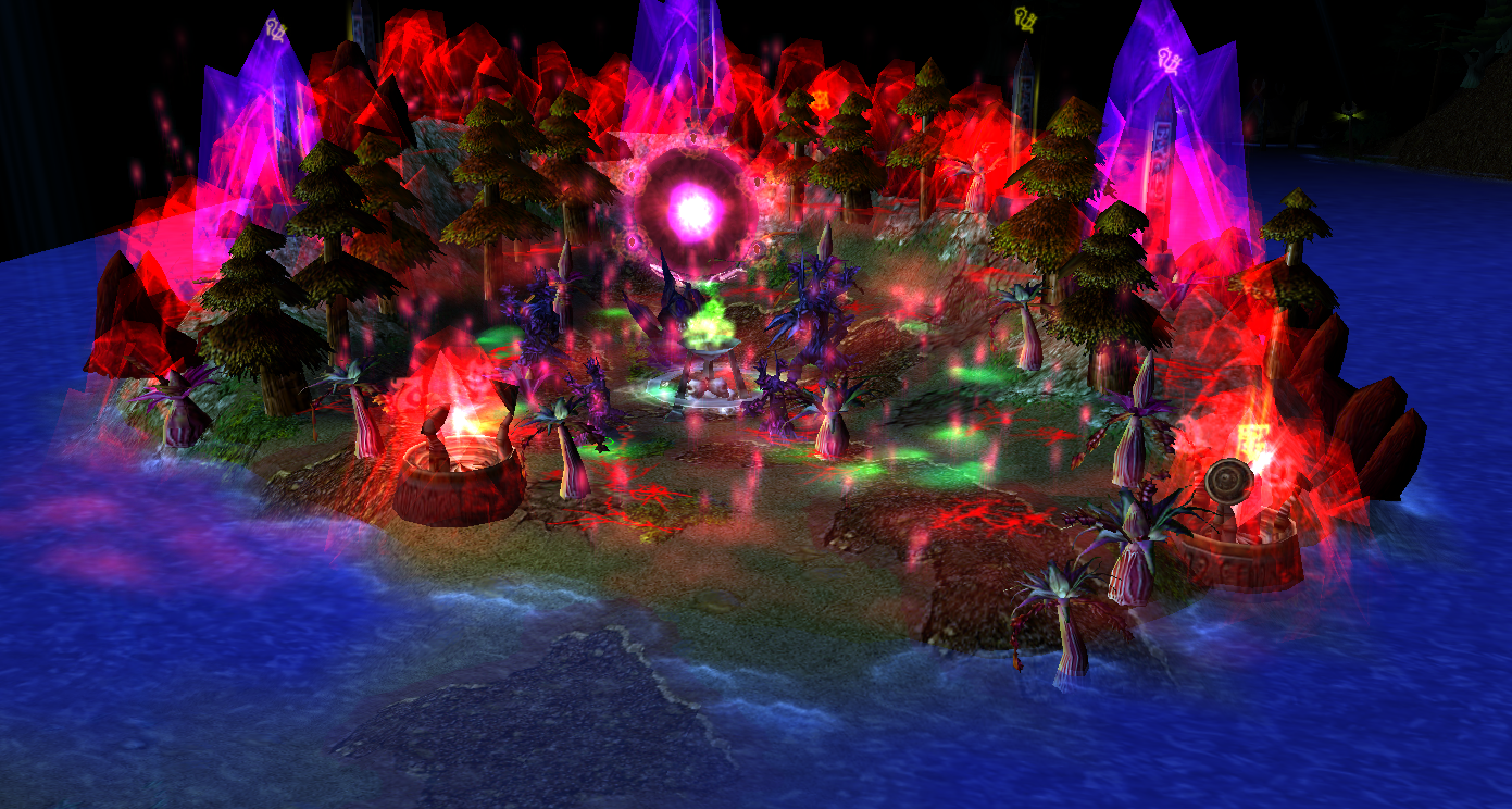 Slightly updated Bloodmyst Isle