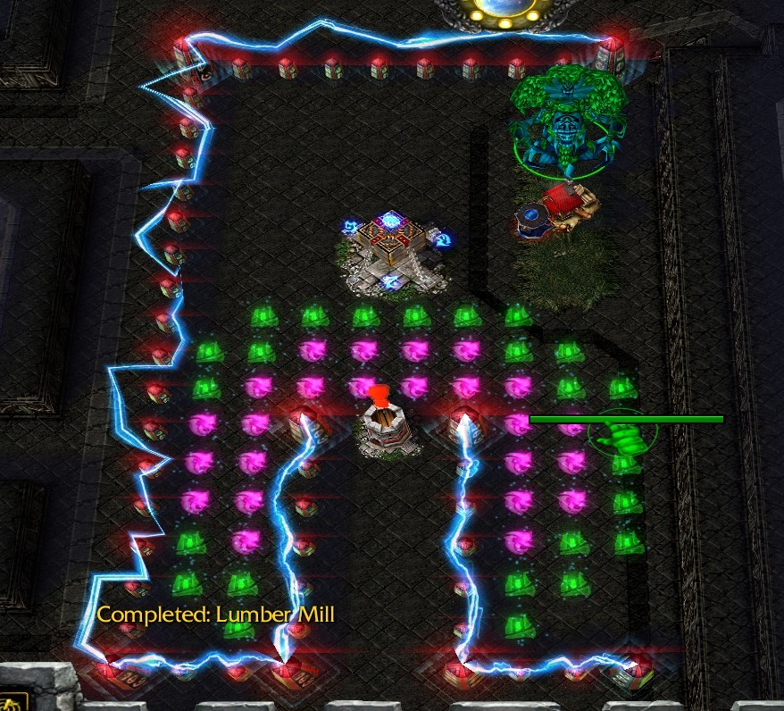 small base with electrofence