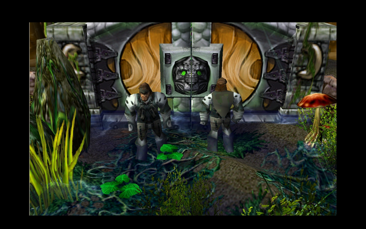 Snake from Metal Gear Solid. This was edited to have some darker colors but also uses the SSBB scheme.