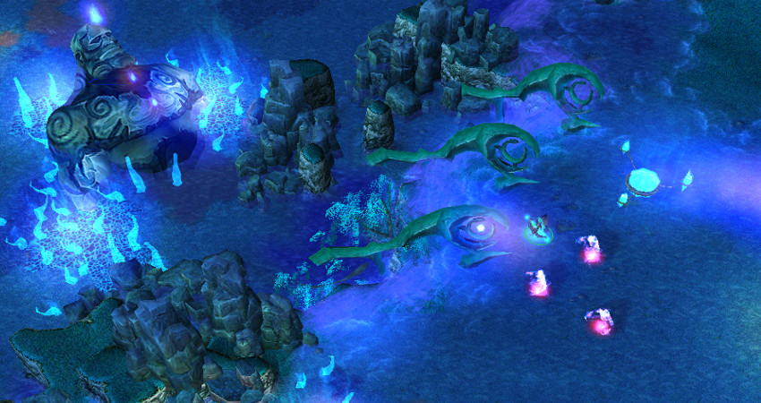 Sneek Terrain shot of my new and upcoming map: "Soul Seekers: Battle for the Well of Eternity".