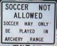 soccer...