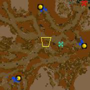 SoHE M2 WiP Minimap

Red Area - Starting location (obviously)
Blue Areas with Gold Mines - Troll bases