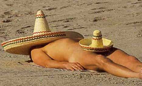 sombreros  come in all shapes and sizes to fit your....head..