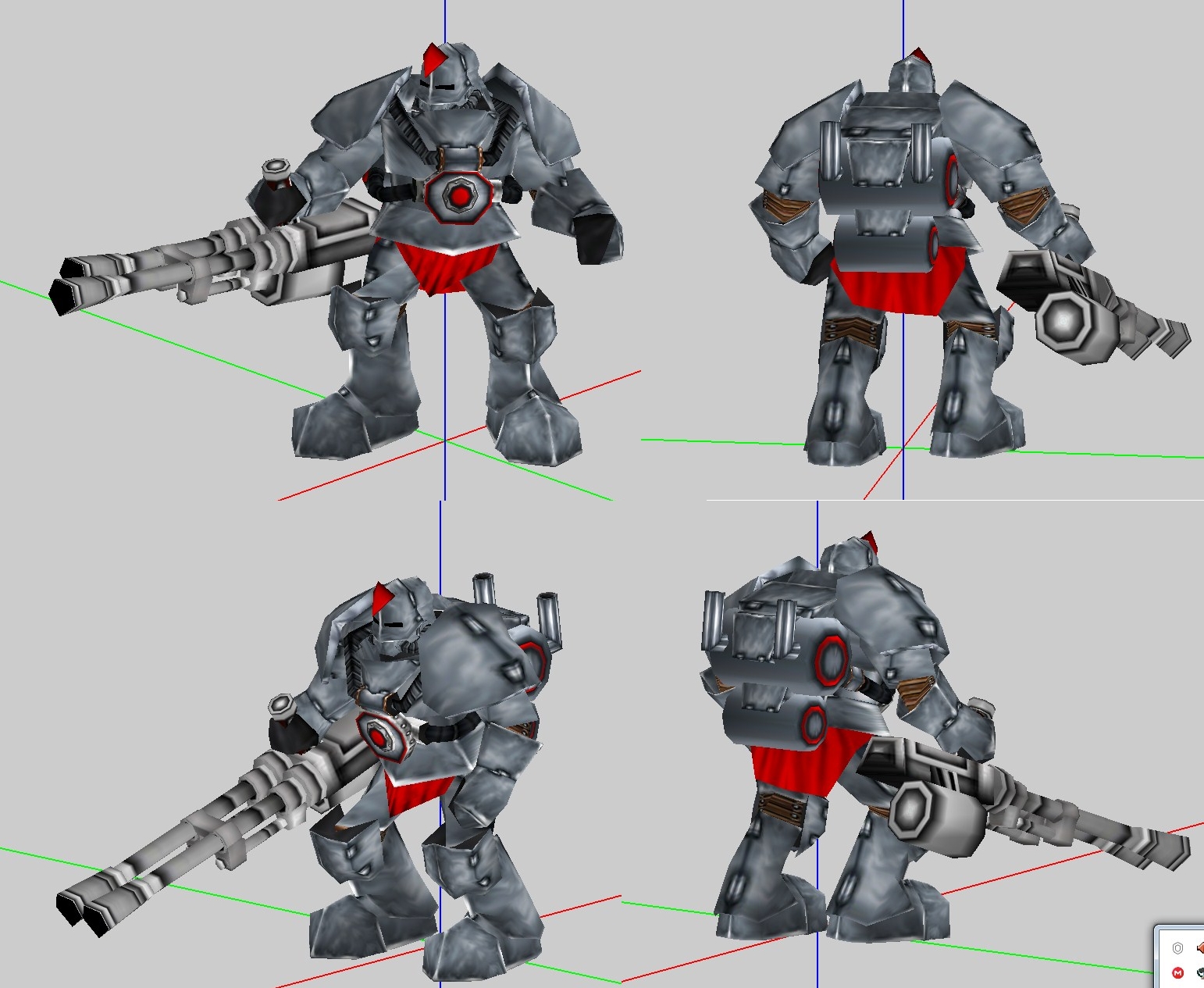 Some Motorized Ugliness update 2: Now with the taste of double-barreled autocannon!