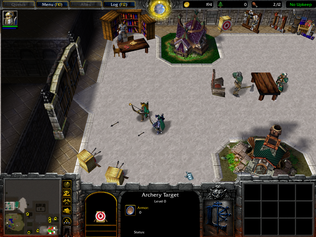 Some random archers shooting at some targets. Ho-hum...