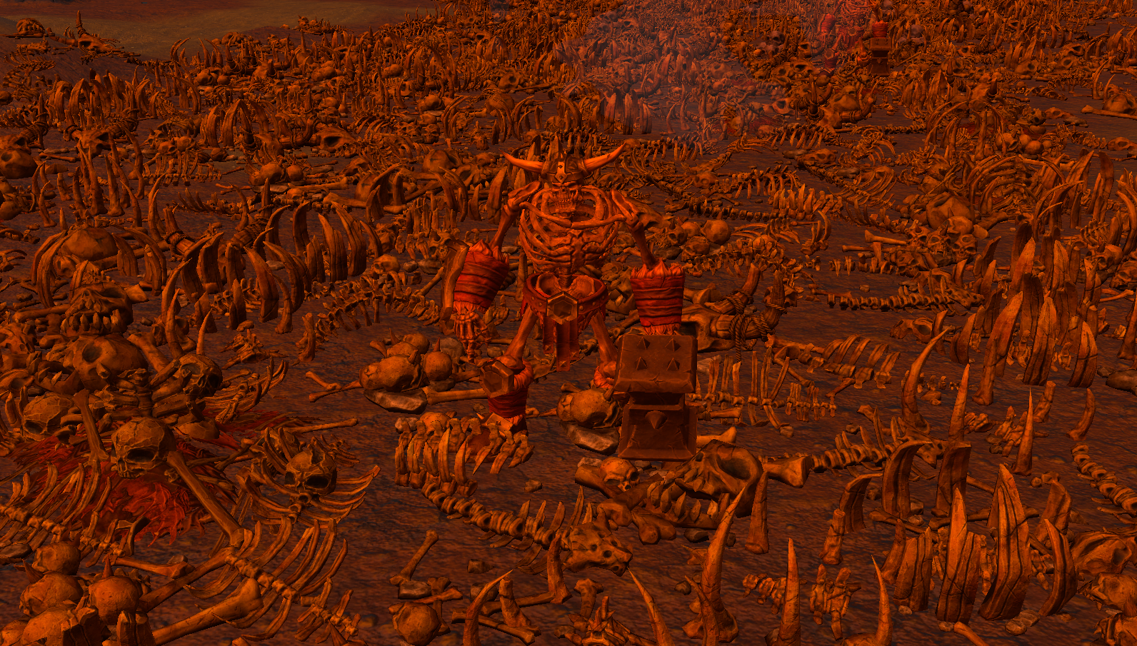 Some Skeleton On the Path of Glory