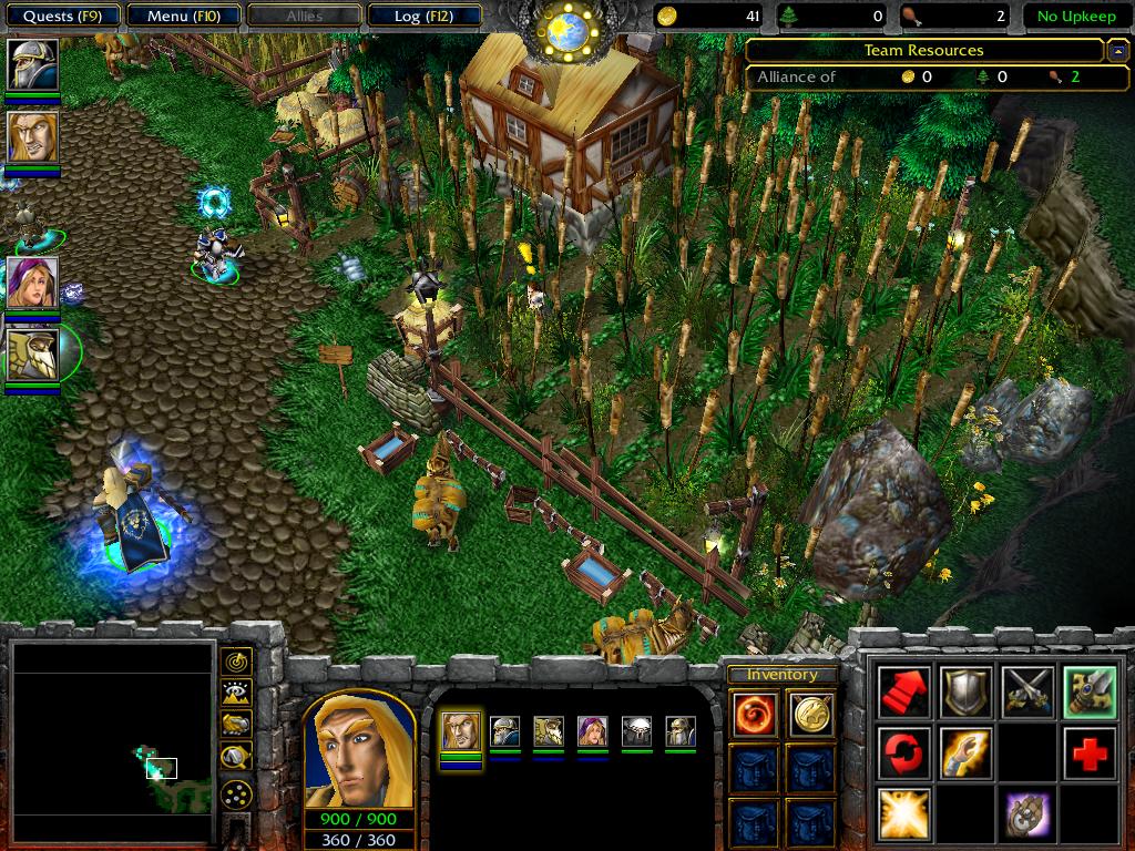 South Brill, as it appears, during the Scourge of Lordaeron.

Note: The New Terrain design.