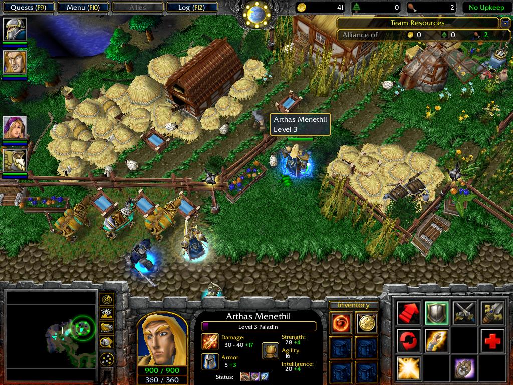 South East Brill, as it appears, during the Scourge of Lordaeron.

Note: The New Terrain design.