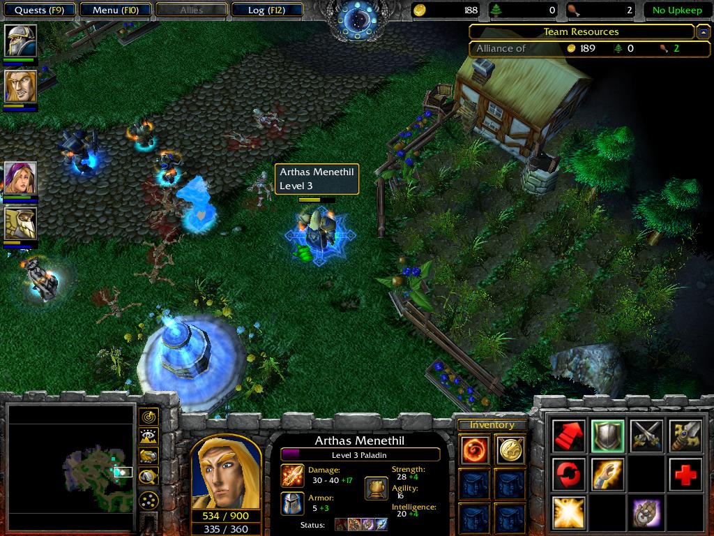 South East Brill, as it appears, during the Scourge of Lordaeron.

Note: The New Terrain design.