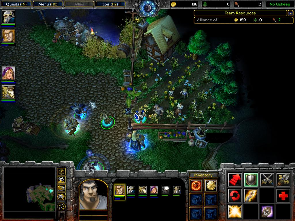 South East Brill, as it appears, during the Scourge of Lordaeron.

Note: The New Terrain design.