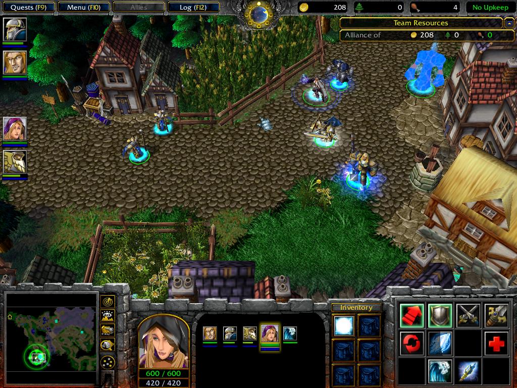 South West Brill, as it appears, during the Scourge of Lordaeron and as it was when it was under attack by the Undead Scourge.

Note: The New Terrai