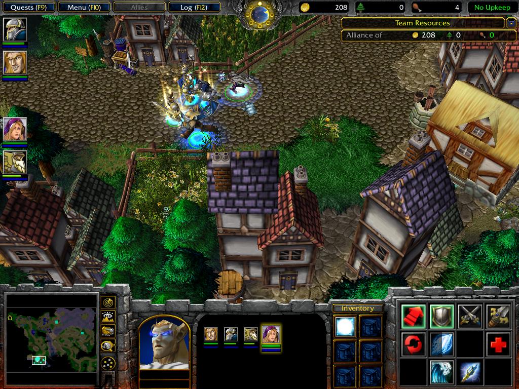 South West Brill, as it appears, during the Scourge of Lordaeron and as it was when it was under attack by the Undead Scourge.

Note: The New Terrai