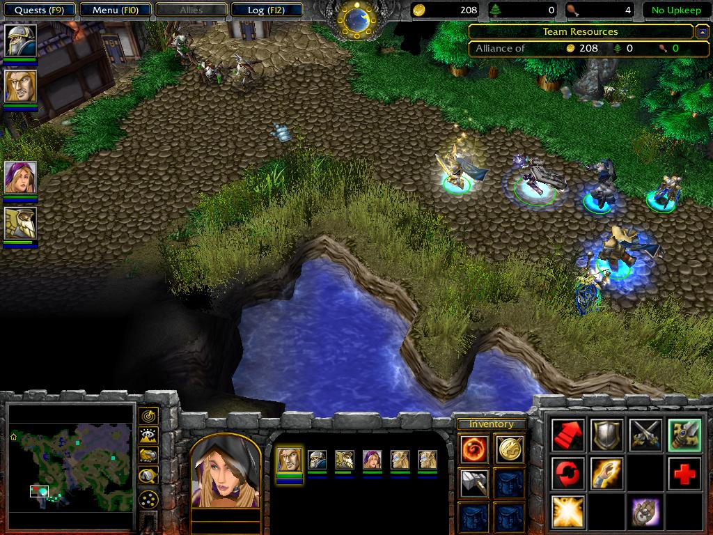 South West Brill, as it appears, during the Scourge of Lordaeron and as it was when it was under attack by the Undead Scourge.

Note: The New Terrai