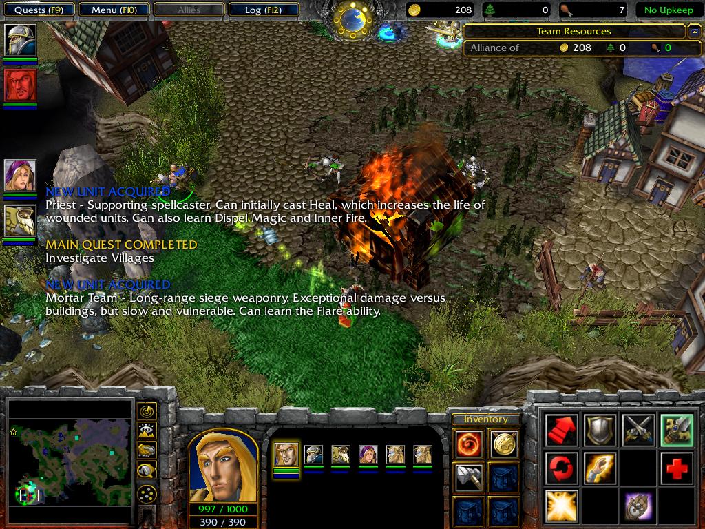 South West Brill, as it appears, during the Scourge of Lordaeron and as it was when it was under attack by the Undead Scourge.

Note: The New Terrai