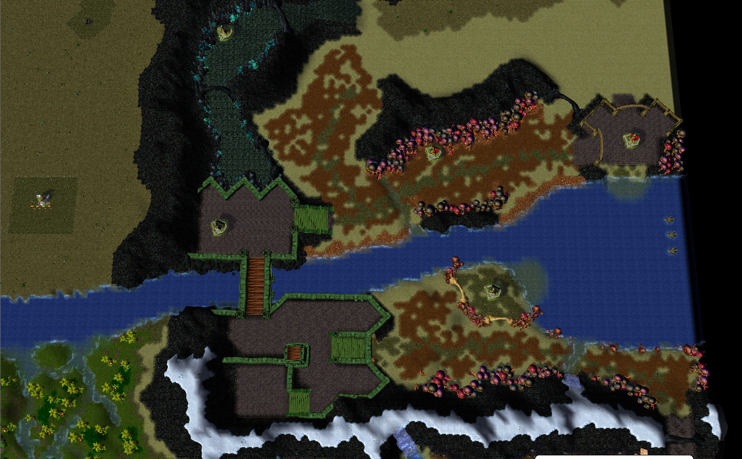 Southern Mordor: The lower part of Mordor will be more alive than the north.
