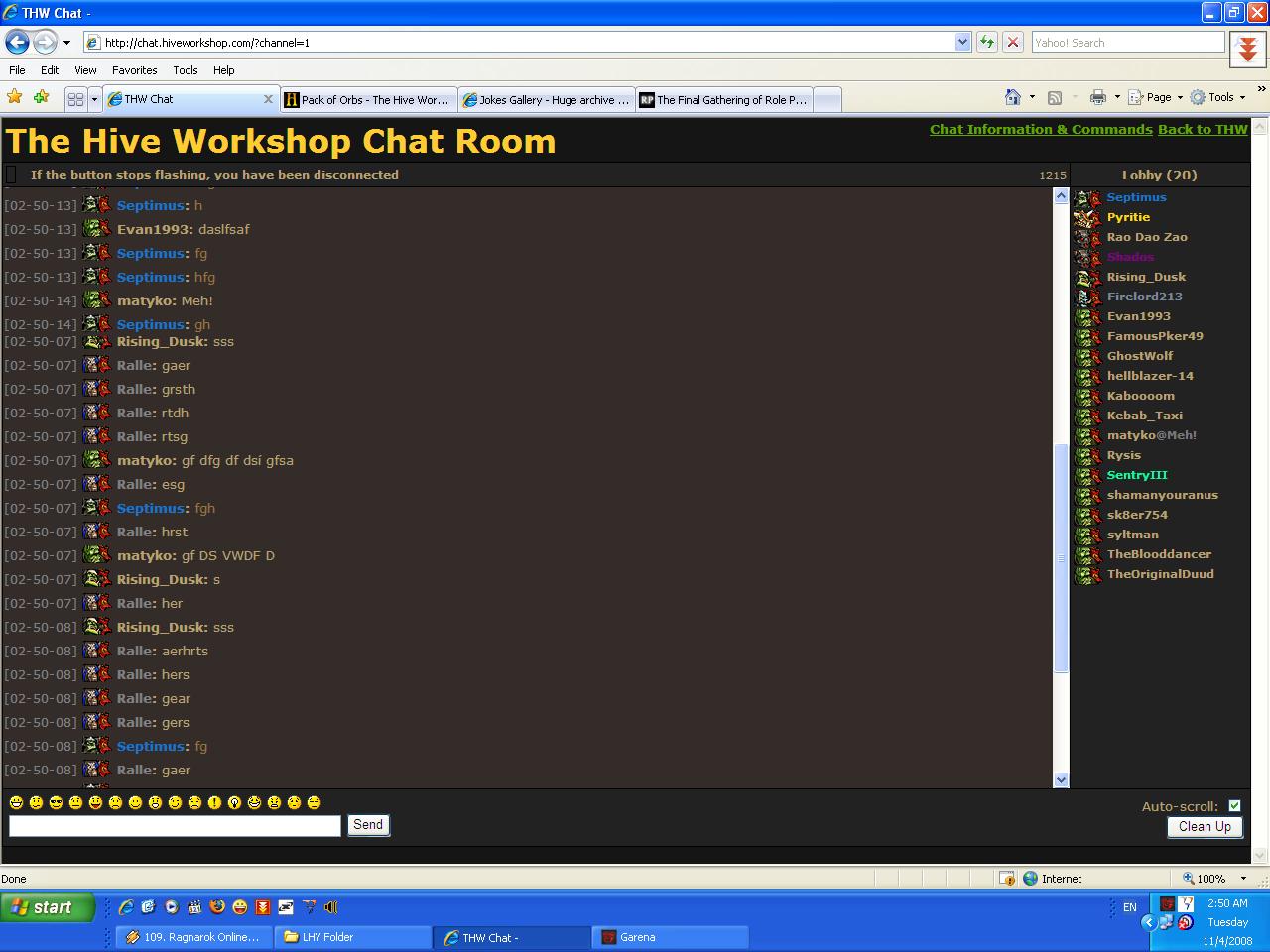 Spammadar Game (Testing new system actually.)