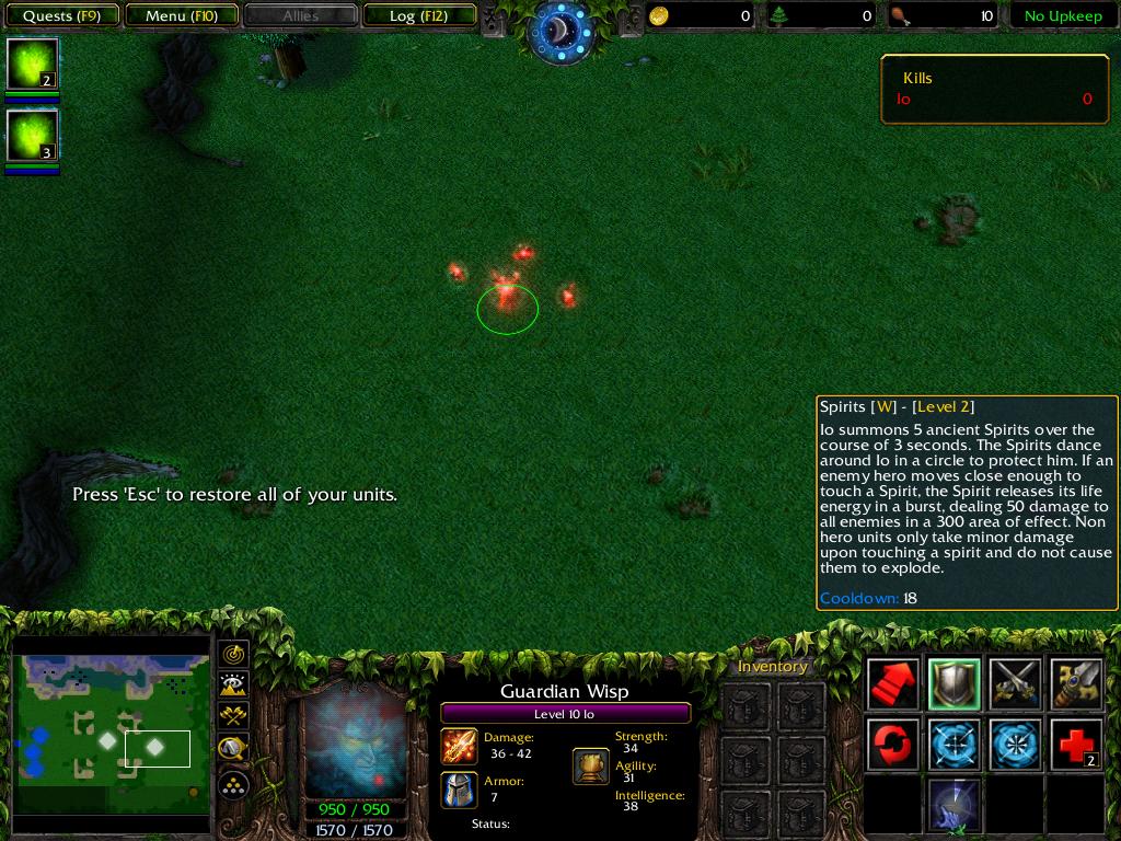 [Spell] Spirits - Dota styled creation