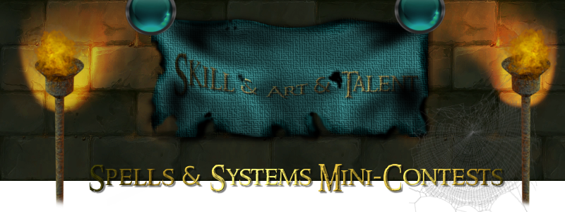 Spells & Systems Mini-Contests (Skill - Talent) Header Logo [Hosted in Triggers & Scripts section]