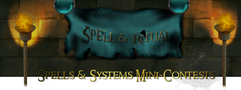 Spells & Systems Mini-Contests (Spell - Ritual) Header Logo [Hosted in Triggers & Scripts section]