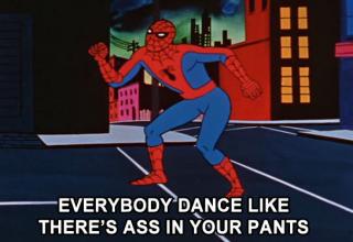 Spidey dance
