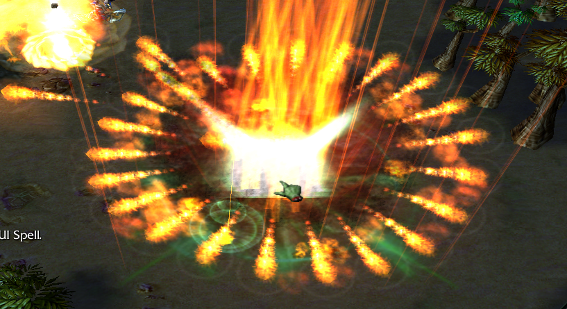 Splitting Fireball Display 2