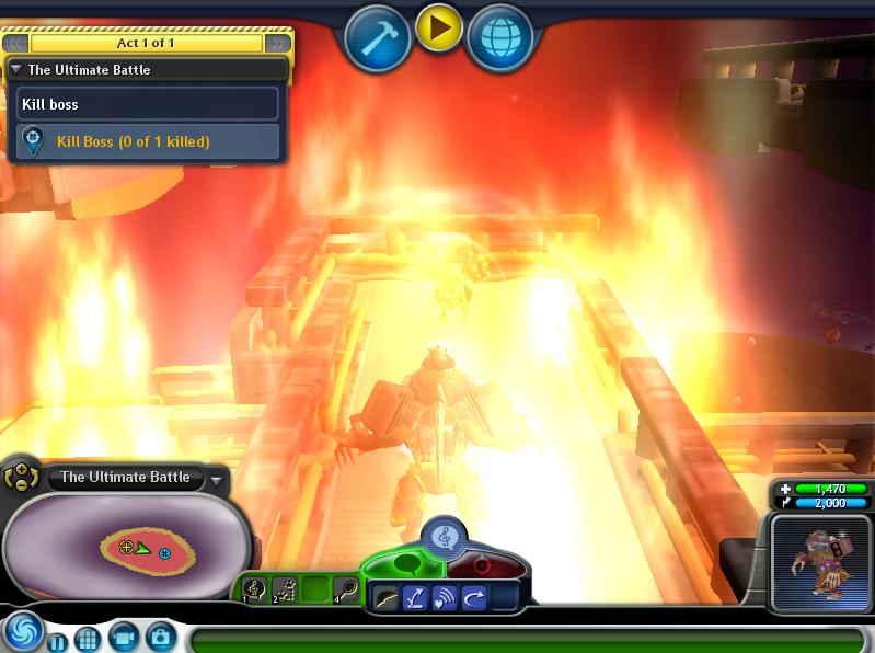 Spore Boss Battle