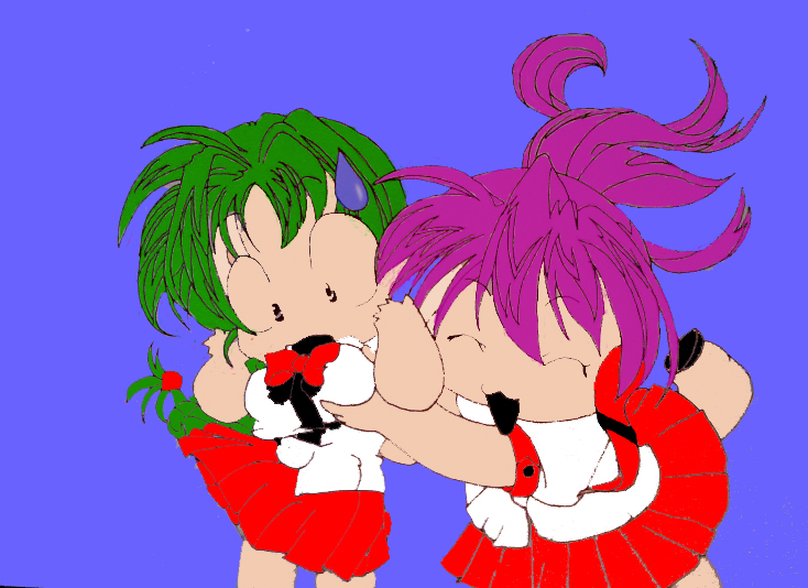 Squiggy's Chibi which i colored. Not done yet.