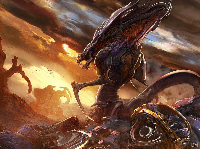 Starcraft 2 Hydralisk Art