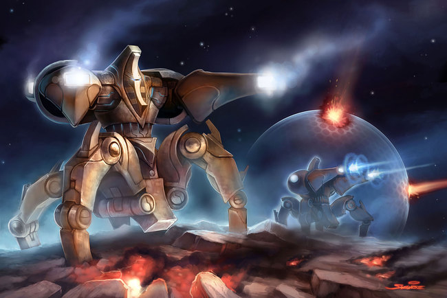 Starcraft 2 Immortal Art