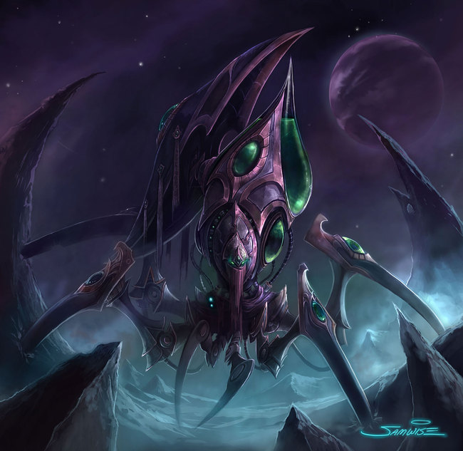 Starcraft 2 Stalker Art