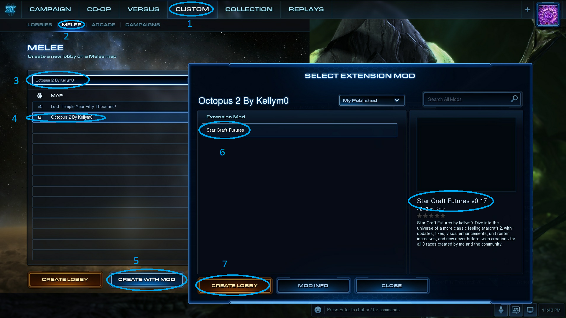 starcraft futures update