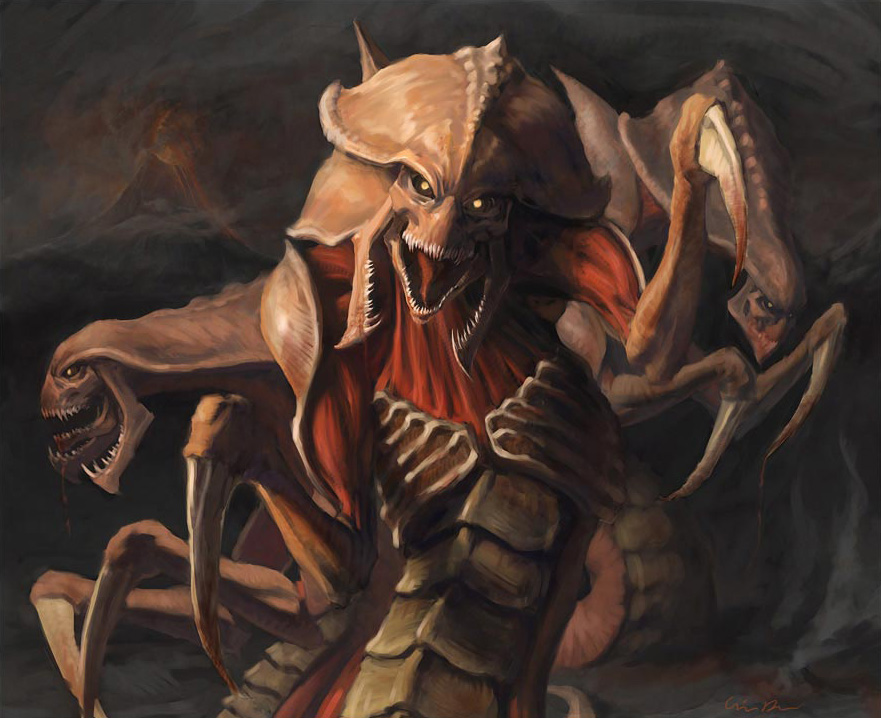 Starcraft Trio Hydralisk Art