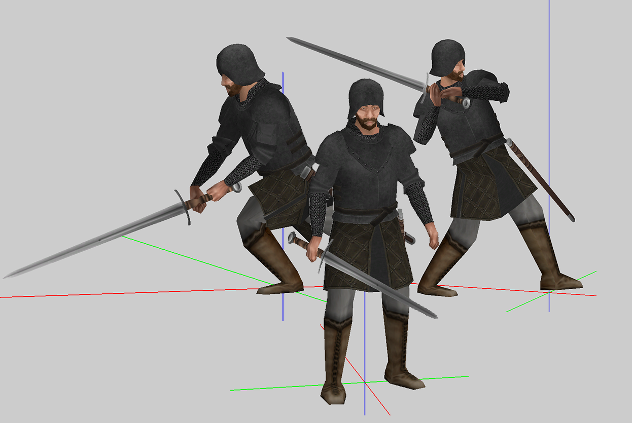 Stark Heavy Soldier / Two-handed Sword Anim