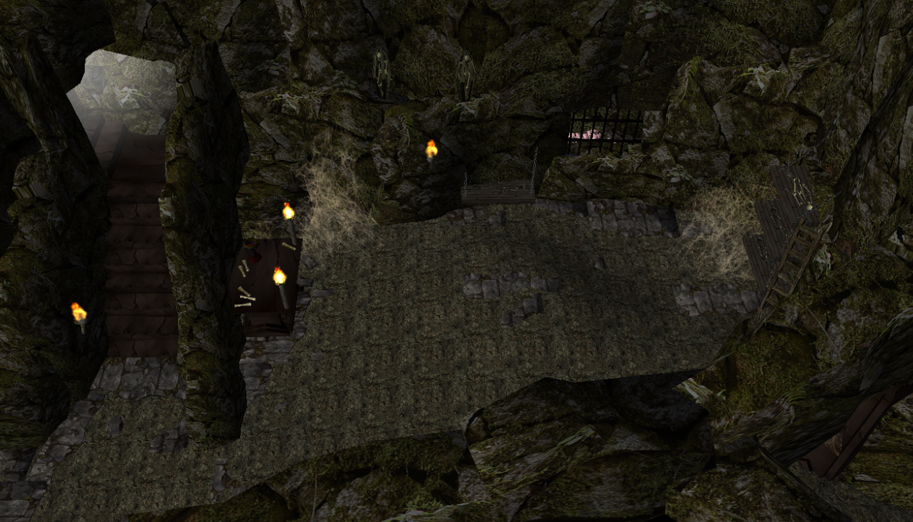 Stonehaven Catacombs. Filled with dead ancient warriors and many tricks and traps.